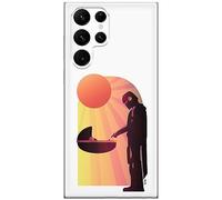 ERT GROUP mobile phone case for Samsung S22 ULTRA original and officially Licensed Star Wars pattern Baby Yoda 031 optimally adapted to the shape of the mobile phone, case made of TPU