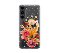 ERT GROUP mobile phone case for Samsung S23 original and officially Licensed Disney pattern Bambi 014 optimally adapted to the shape of the mobile phone, partially transparent