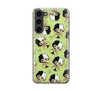 ERT GROUP mobile phone case for Samsung S23 original and officially Licensed Disney pattern Cruella 007 optimally adapted to the shape of the mobile phone, case made of TPU