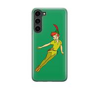 ERT GROUP mobile phone case for Samsung S23 original and officially Licensed Disney pattern Peter Pan 001 optimally adapted to the shape of the mobile phone, case made of TPU