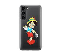 ERT GROUP mobile phone case for Samsung S23 original and officially Licensed Disney pattern Pinocchio 001 optimally adapted to the shape of the mobile phone, partially transparent