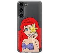 ERT GROUP mobile phone case for Samsung S23 PLUS original and officially Licensed Disney pattern Ariel 009 optimally adapted to the shape of the mobile phone, partially transparent
