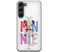 ERT GROUP mobile phone case for Samsung S23 PLUS original and officially Licensed Disney pattern Minnie 068 optimally adapted to the shape of the mobile phone, case made of TPU