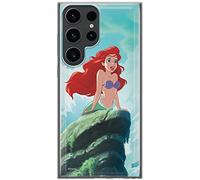ERT GROUP mobile phone case for Samsung S23 ULTRA original and officially Licensed Disney pattern Ariel 001 optimally adapted to the shape of the mobile phone, case made of TPU