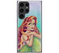 ERT GROUP mobile phone case for Samsung S23 ULTRA original and officially Licensed Disney pattern Ariel 004 optimally adapted to the shape of the mobile phone, case made of TPU