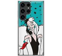 ERT GROUP mobile phone case for Samsung S23 ULTRA original and officially Licensed Disney pattern Cruella 004 optimally adapted to the shape of the mobile phone, case made of TPU