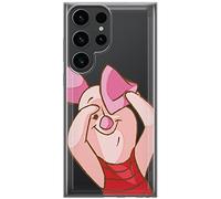 ERT GROUP mobile phone case for Samsung S23 ULTRA original and officially Licensed Disney pattern Winnie the Pooh & Friends 034 adapted to the shape of the mobile phone, partially transparent
