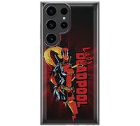 ERT GROUP mobile phone case for Samsung S23 ULTRA original and officially Licensed Marvel pattern Deadpool 009 optimally adapted to the shape of the mobile phone, case made of TPU