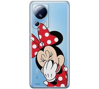 ERT GROUP mobile phone case for Xiaomi 13 LITE/CIVI 2 original and officially Licensed Disney pattern Minnie 006 optimally adapted to the shape of the mobile phone, partially transparent