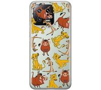 ERT GROUP mobile phone case for Xiaomi 13 original and officially Licensed Disney pattern Simba & Friends 010 optimally adapted to the shape of the mobile phone, partially transparent