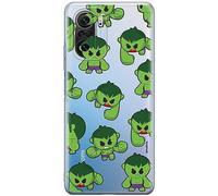 ERT GROUP mobile phone case for Xiaomi MI 11i/ REDMI K40/K40 PRO/POCO F3/ F3 PRO original and officially Licensed Marvel pattern Hulk 006, partially transparent