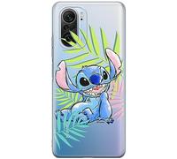 ERT GROUP mobile phone case for Xiaomi MI 11i/ REDMI K40/K40 PRO/POCO F3/ F3 PRO original and officially Licensed Disney pattern Stitch 008, partially transparent