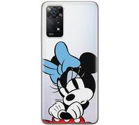 ERT GROUP mobile phone case for Xiaomi REDMI NOTE 11 PRO 5G/ 11 PRO 4G original and officially Licensed Disney pattern Minnie 077 adapted to the shape of the mobile phone, partially transparent