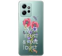 ERT GROUP mobile phone case for Xiaomi REDMI NOTE 12 4G original and officially Licensed Disney pattern Tinker Bell 003 optimally adapted to the shape of the mobile phone, partially transparent