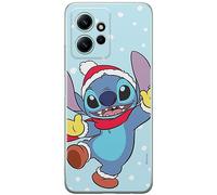 ERT GROUP mobile phone case for Xiaomi REDMI NOTE 12 4G original and officially Licensed Disney pattern Stitch 009 optimally adapted to the shape of the mobile phone, case made of TPU