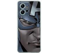 ERT GROUP mobile phone case for Xiaomi REDMI NOTE 12 4G original and officially Licensed Marvel pattern Capitan America 020 optimally adapted to the shape of the mobile phone, case made of TPU