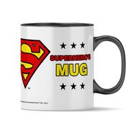 ERT GROUP Original and Officially Licensed by DC Ceramic Mug, Pattern Superman 072, Coffee and Tea Mug, Mug, 330ml