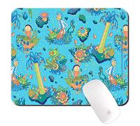 ERT GROUP Original And Officially Licensed By Rick and Morty Mouse Pad for PC, Pattern Rick and Morty 020 Blue, Computer Mouse Mat, Non-Slip, 220 mm x 180 mm