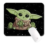 ERT GROUP Original And Officially Licensed By Star Wars Mouse Pad for PC, Pattern Baby Yoda 014, Computer Mouse Mat, Non-Slip, 220 mm x 180 mm