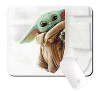 ERT GROUP Original And Officially Licensed By Star Wars Mouse Pad for PC, Pattern Baby Yoda 016, Computer Mouse Mat, Non-Slip, 220 mm x 180 mm