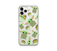 ERT GROUP Original and officially licensed Star Wars The Child case for iPhone 11 PRO, optimal for the shape of the smartphone, Protective Silicone case, partially transparent