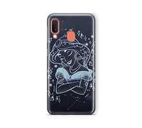 ERT GROUP Original Disney Aladdin TPU Case for Samsung Galaxy A20e, Liquid Silicone Cover, Flexible and Slim, Protective for Screen, Shockproof and Anti-Scratch Phone Case