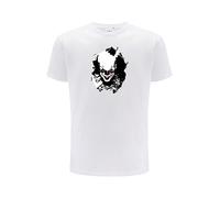 ERT GROUP Warner Bros. It 011, Men's Short-Sleeve T-shirt, 100% Cotton, Double-sided print, Size XL, White, Seamless Design, Smooth & Resilient Fabric for Everyday Ease