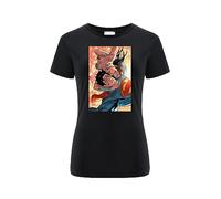 ERT GROUP Women's T-Shirt, Wonder Woman 046 Black, XXS