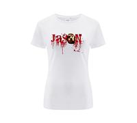 ERT GROUP Women's T-Shirt, Friday The 13th 002 White Double, XXL