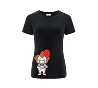 ERT GROUP Women's T-Shirt, It 007 Black Double, XS