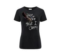 ERT GROUP Women's T-Shirt, Nightmare of The Elm Street 001 Black, L