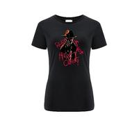 ERT GROUP Women's T-Shirt, Nightmare of The Elm Street 007 Black, XL