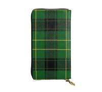 ERTDFXCV Arthur or MacArthur Clan Family Tartan Long Wallet | Long Bifold Hand Held Long Wallet With Zipper Coin Pocket