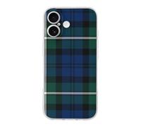 ERTDFXCV Clan Forbes Tartan Compatible with iPhone 18 Case Soft Slim Anti-yellowing TPU Shockproof iPhone 18