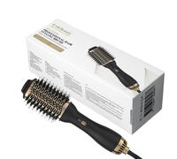 Erth Skin London All In One Professional Hair Styling Brush Uk/eu Plug In Natural Natural One Size