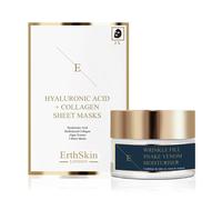Anti-Wrinkle Set: Snake Venom Cream 50ml + Hyaluronic Sheet Mask Erth Skin London White 50ml