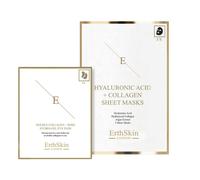 Erth Skin London Collagen Glow: Hyaluronic Sheet Mask + Double Collagen Rose Eye Pads In White white 250g