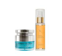 Erth Skin London Daily Brightening & Protection Duo in White Erth Skin London White