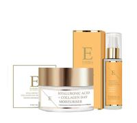 Erth Skin London Glow Revival Set: Vitamin C Serum 60Ml +Hyaluronic Acid Collagen Day Cream 50Ml In Natural Natural One Size