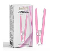Erth Skin London GO & GLIDE Mini Hair Straightener in Pink Erth Skin London Pink