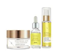 Erth Skin London Hyaluronic Acid Collagen Cream 50Ml + Bee Venom Serum 60Ml & Oil 30Ml In White White 148ml