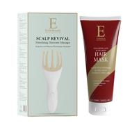 Hydra Collagen Hair Mask 250ml + Revival E-Massager Device Erth Skin London Natural One Size