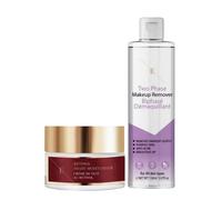 Erth Skin London Women's Retinol Night Moisturiser 50ml + Two phase Makeup remover 150 ml in White Erth Skin London White