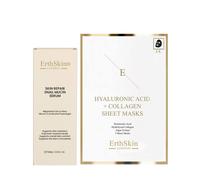 Erth Skin London Snail Mucin Serum 60ml + Hyaluronic Collagen Masks in Na Erth Skin London Na
