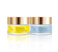 Erth Skin London SPF 50 Collagen Day Cream + SPF 30 Hyaluronic Acid Day Cream 2 x 50ml