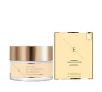 Erth Skin London Vitamin C Glow Kit: Vitamin C Bio Moisturizer 50Ml + Hydrogel Eye Pads In Gold gold 50ml