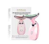 AGE -DEFYING FACE AND NECK MASSAGER PINK Erth Skin London Pink One Size