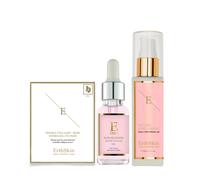 Erth Skin London Women's Anti-Aging Luxe Set: EGF Serum + Rose Glow Oil & D.Collagen Eye Pads in White