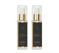 Erth Skin London Women's ANTI-WRINKLE ELIXIR SERUM 24K GOLD x 2 in Black