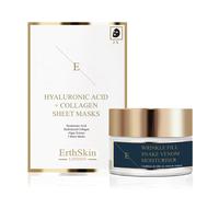 Anti-Wrinkle Set: Snake Venom Cream 50ml + Hyaluronic Sheet Mask Erth Skin London White 50ml